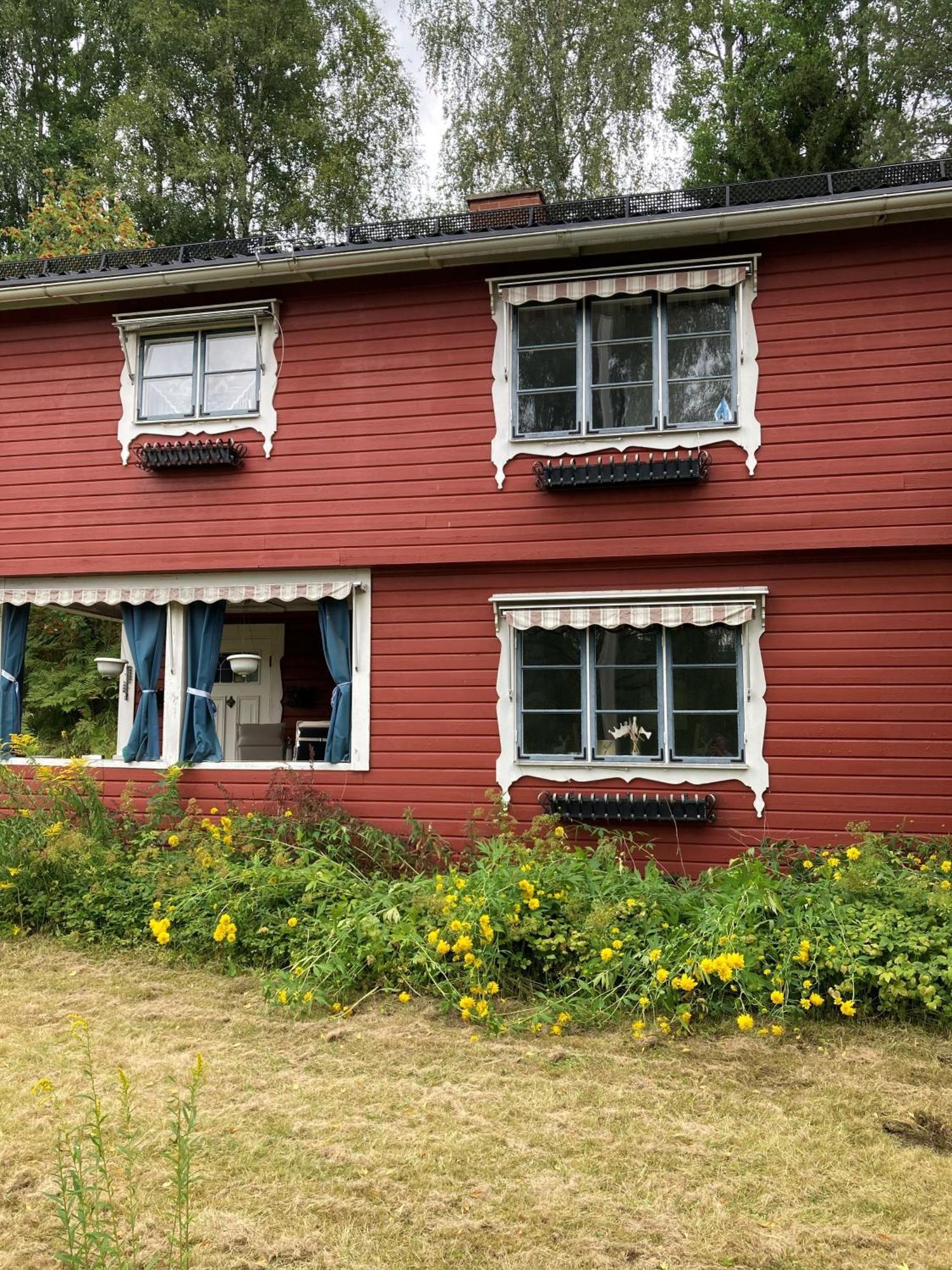 Charmig Villa Med Bastu Och Snabbt Wifi Langav Ngoại thất bức ảnh